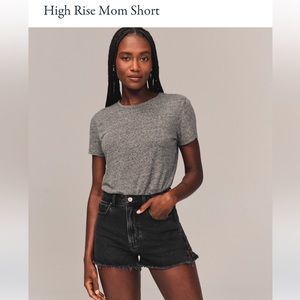 Abercrombie and Fitch High Rise Mom Short